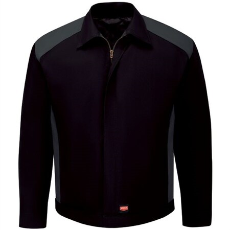 Workwear Outfitters Men's Perform Crew Jacket Black/Charcoal-3XL JY20BC-RG-3XL